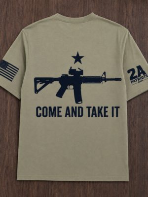 Military Green "COME AND TAKE IT"  T-Shirt