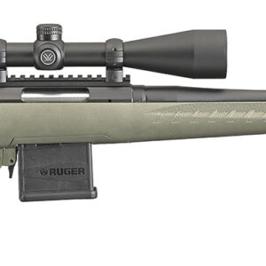 Ruger 26952 American Predator Full Size 204 Ruger 10+1 22" Matte Black Threaded Barrel, Matte Black Picatinny Rail Steel Receiver, Fixed Moss Green Synthetic Stock, Vortex Crossfire II 4-12x44mm