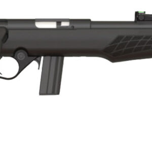 Rossi RB22L1811 RB22  Full Size 22 LR 10+1, 18" Matte Black Button Rifled Free Floating Steel Barrel, Matte Black Stainless Steel Receiver, Black Monte Carlo Stock, Right Hand
