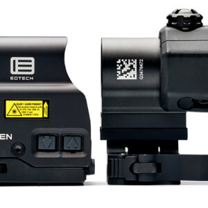 Eotech HHSGRN HHS Green EXPS & G33 Magnifier Matte Black 1x/3x 1.20" x 0.85" 1 MOA Green Dot/68 MOA Ring