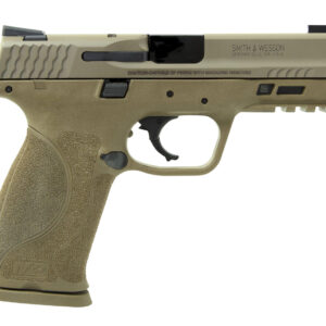 Smith & Wesson LE 11767 M&P 9 M2.0 
9mm Luger Double 4.25" 17+1 FDE Interchangeable Backstrap Grip FDE Polymer Frame FDE Armornite Stainless Steel Slide