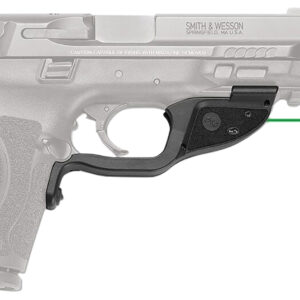 Crimson Trace 0174501 Laserguard  Fits S&W M&P M2.0, Green Laser Black Polymer, Trigger Guard Mount