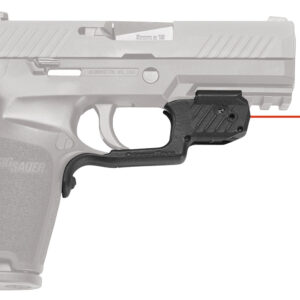 Crimson Trace 0177701 Laserguard  Fits Sig P320 (Except Subcompact)/M17/M18, Red Laser Black Polymer
