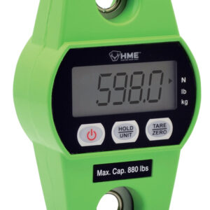 HME SCALE Digital Game Scale  Green 880 lbs Weight Capacity