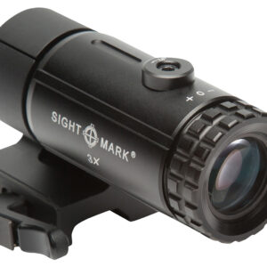 Sightmark SM19063 T-3 Magnifier 3X  with Flip to Side Mount Matte Black 3 x 23mm