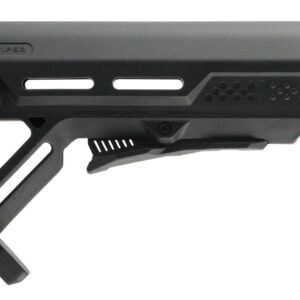 Strike STRIKEESMOD1BKBLU MOD1 Mil-Spec Black with Blue Accent Synthetic for AR-15, M16