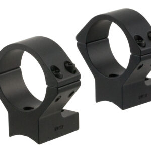 Talley 930707 Scope Mount/Ring Combo  Black Anodized 1" Tube Ruger 10/22 Low Rings