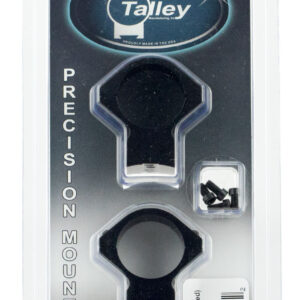 Talley 940707 Scope Mount/Ring Combo  Black Anodized 1" Tube Ruger 10/22 Medium Rings