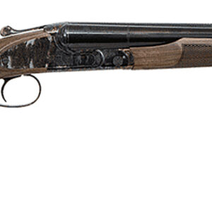CZ-USA 06417 Sharp-Tail Coach 12 Gauge 3" 2rd 20" Black Hard Chrome Side-by-Side Barrel, Color Case Hardened Metal Finish, Turkish Walnut Stock Includes Fixed Chokes