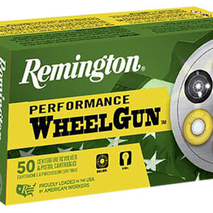 Remington Ammunition 22271 Performance WheelGun  38Special 158gr Lead Semi Wadcutter 50 Per Box/10 Case