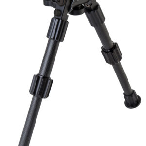 Caldwell 1081952 Accumax Premium Pic Rail Bipod 6-9" Black Carbon Fiber
