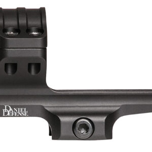 Daniel Defense 0304707276 Optic Mount Scope Mount/Ring Combo Black Aluminum 1" Tube