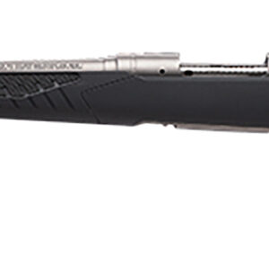 Savage Arms 57170 110 Storm Full Size 6.5 Creedmoor 4+1 22" Matte Button-Rifled Barrel, Matte Drilled & Tapped Stainless Steel Receiver, Adj AccuStock Matte Gray Synthetic Stock, Left Hand