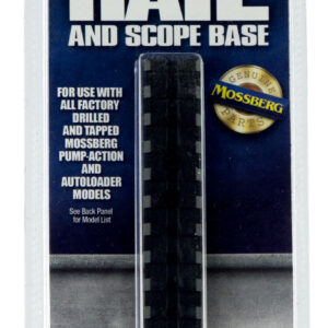 Mossberg 95207 Picatinny Rail/Scope Mount  Black