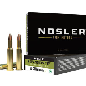 Nosler 40670 E-Tip  30-30Win 150gr E Tip Lead Free 20 Per Box/10 Case