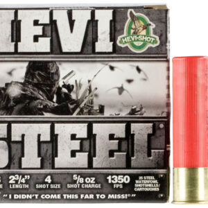 HEVI-Shot HS62804 HEVI-Steel  28Gauge 2.75" 5/8oz 4Shot 25 Per Box/10 Case