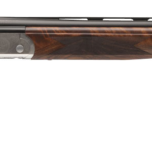 Stevens 22179 555 E 16 Gauge 3" 28" Over/Under Vent Rib Barrel, Silver Engraved Receiver, Oiled Turkish Walnut, Includes Five Chokes, Ambidextrous Hand