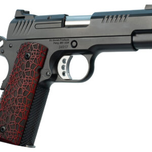 Ed Brown EVOKC9G4 1911 EVO KC9 9mm Luger 9+1 4" Stainless Bull Barrel, Black Gen4 Serrated Carbon Steel Slide & Frame w/Beavertail, Black G10 Grip, Ambidextrous