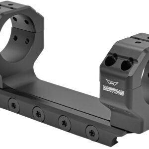 Warne 7817M Precision Mount Scope Mount/Ring Combo Black Anodized 30mm 0 MOA