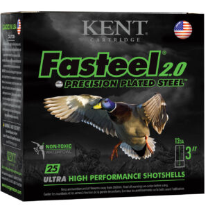 Kent Cartridge K123FS364 Fasteel 2.0  12 Gauge 3" 1 1/4 oz 4 Shot 25 Per Box/ 10 Case