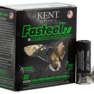 Kent Cartridge K122FS30BB Fasteel 2.0  12 Gauge 2.75" 1 1/16 oz BB Shot 25 Per Box/ 10 Case