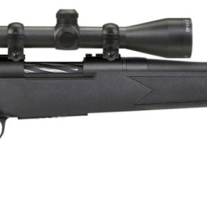 Mossberg 28027 Patriot Super Bantam 6.5 Creedmoor Caliber with 5+1 Capacity, 20" Fluted Barrel, Blued Metal Finish & Black Synthetic Stock Right Hand (Youth) Includes 3-9x40mm Scope