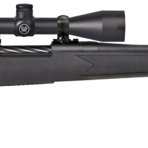 Mossberg 28052 Patriot  22-250 Rem Caliber with 5+1 Capacity, 22" Fluted Barrel, Matte Blued Metal Finish & Black Synthetic Stock Right Hand (Full Size) Includes Vortex Crossfire II 3-9x40mm Scope