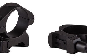 Konus 7407 Steel Rings  Matte Black 1" Quick Release Medium 0 MOA