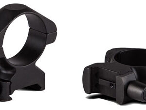 Konus 7409 Steel Rings  Matte Black 30mm Quick Release High 0 MOA