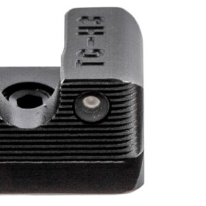 TruGlo TG231Z1C Tritium Pro  Black | Green Tritium Orange Outline Front Sight Green Tritium Rear Sight