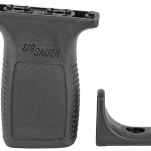 Sig Sauer KITTRDGRIPVEERTICALBLK Tread Vertical Grip with Barricade Stop Black Polymer