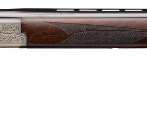 Browning 018163604 Citori Feather Lightning 20 Gauge 28" Barrel 3" 2rd, Blued Steel Barrel, Satin Nickel Finished Engraved Alloy Receiver, American Black Walnut Stock With Lightening Style Grip