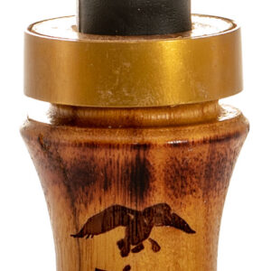 Duck Commander DCPROBH Pro Series Burnt Hedge Open Call Double Reed Mallard Hen Sounds Attracts Ducks Brown Wood