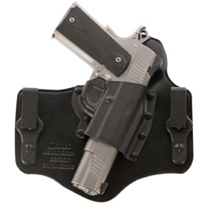 Galco KC600B KingTuk Classic IWB Black Kydex/Leather UniClip Compatible w/Glock 42 Belt 1.75" Wide Right Hand