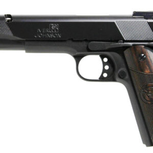 Iver Johnson Arms EAGLEXL45 1911 Eagle XL  45 ACP 6" 8+1 Matte Blued Matte Blued Ported Long Slide Diamondwood Walnut with Integrated Logo Grip Adj Sights