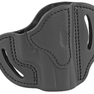 1791 Gunleather BHCSBLR BHC  OWB Size C Stealth Black Leather Belt Slide Compatible w/Glock 43/Sig P365/Walther PPK Right Hand