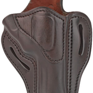 1791 Gunleather RVH2SBRR RVH2  OWB Size 02 Signature Brown Leather Belt Slide Fits Ruger GP100/S&W K Frame Right Hand