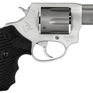 Taurus 2-856029ULVZ06 856 Ultra-Lite Small 38 Special +P 6 Shot 2" Matte Stainless Alloy Steel Barrel & Cylinder, Matte Stainless Aluminum Frame, Black Operator II Grip, Exposed Hammer