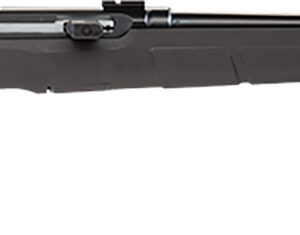 Savage Arms 47700 A Series Magnum Full Size 17 HM2 10+1 20" Matte Black Button Rifled Barrel, Matte Black Drilled & Tapped Carbon Steel Receiver, Matte Black Fixed Synthetic Stock, Right Hand