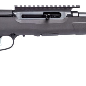 Savage Arms 47241 A22 FV-SR Full Size 22 LR 10+1 16.50" Matte Black Threaded Barrel, Matte Black Picatinny Rail Carbon Steel Receiver, Matte Black Fixed Synthetic Stock, Right Hand