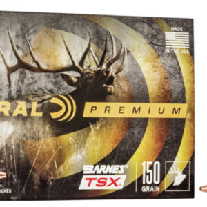 Federal P308V Premium  308Win 150gr Barnes TSX 20 Per Box/10 Case