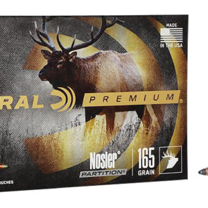 Federal P3006AD Premium  30-06Springfield 165gr Nosler Partition 20 Per Box/10 Case