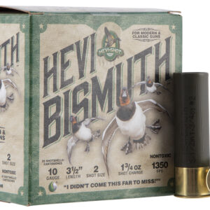 HEVI-Shot HS15502 HEVI-Bismuth  10Gauge 3.50" 1 3/4oz Bismuth 2Shot 25 Per Box/10 Case
