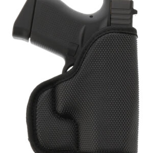 Galco SOU436B StukOn-U  Black Gripper Shell Pocket Fits Ruger LCP/LCP II Ambidextrous