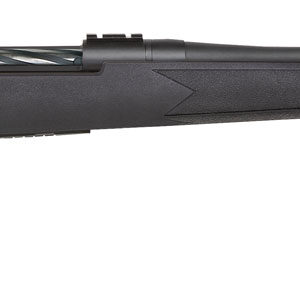 Mossberg 28085 Patriot  Full Size 350 Legend 4+1 22" Matte Blued Fluted Barrel, Drilled & Tapped Matte Blued Stainless Steel Receiver, Black Fixed Synthetic Stock, Right Hand