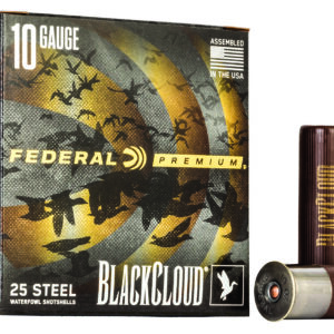 Federal PWBX1072 Black Cloud FS 10Gauge 3.50" 1 5/8oz 2Shot 25 Per Box/10 Case