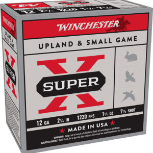 Winchester Ammo XU12SP7 Super X Heavy Game Load 12Gauge 2.75" 1 1/4oz 7.5Shot 25 Per Box/10 Case