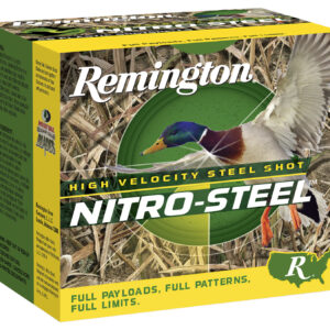Remington Ammunition 20658 Nitro-Steel High Velocity 12Gauge 2.75" 1 1/4oz 4Shot 25 Per Box/10 Case
