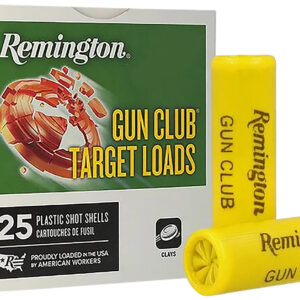 Remington Ammunition 20235 Gun Club  20Gauge 2.75" 7/8oz 8Shot 25 Per Box/10 Case