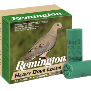 Remington Ammunition 28757 Heavy Dove Loads  12Gauge 2.75" 1 1/8oz 8Shot 25 Per Box/10 Case